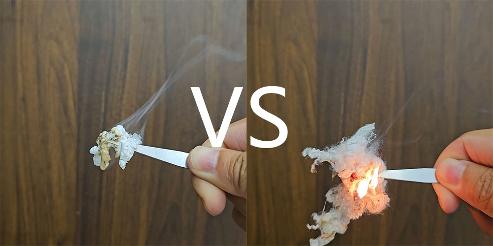 Ignition and Flame Spread Comparison